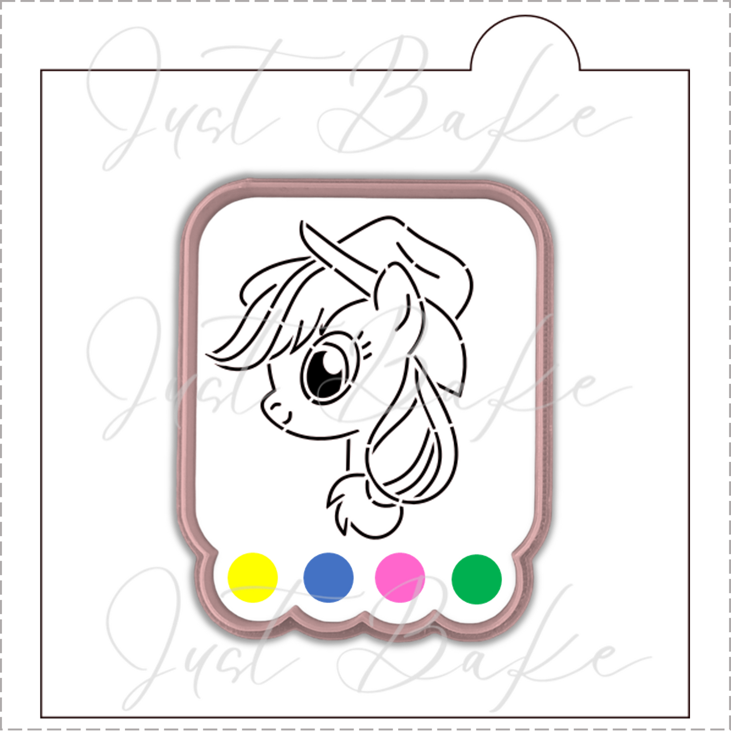 S0083 - MY LITTLE PONY PYO STENCIL
