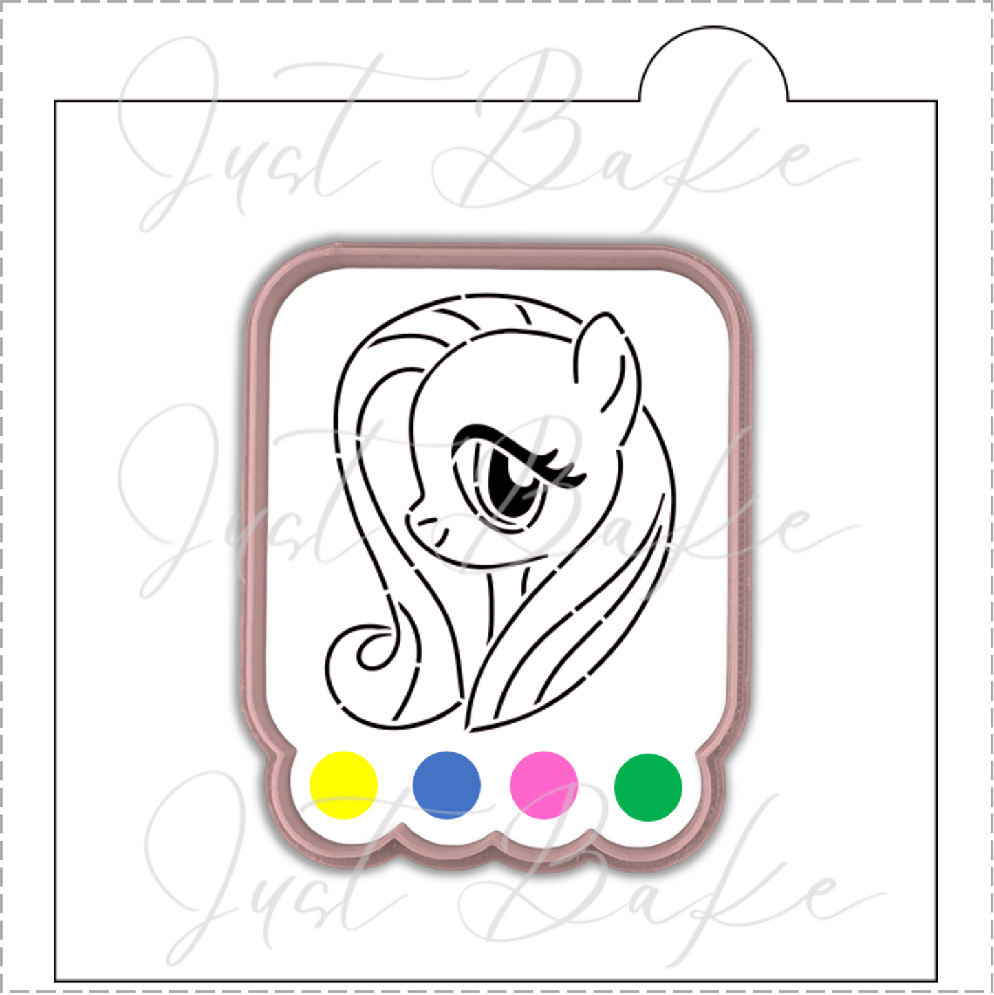 S0097 - MY LITTLE PONY PYO STENCIL