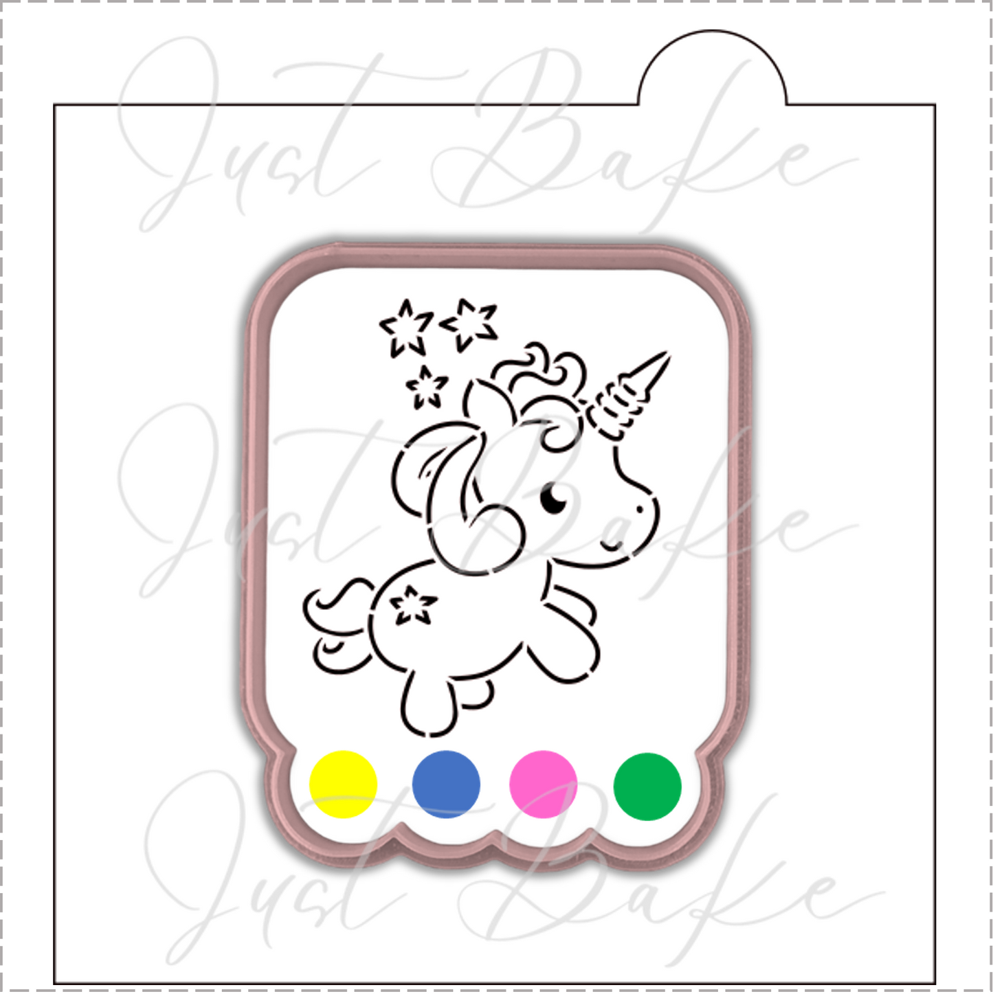 S0101 -UNICORN PYO STENCIL