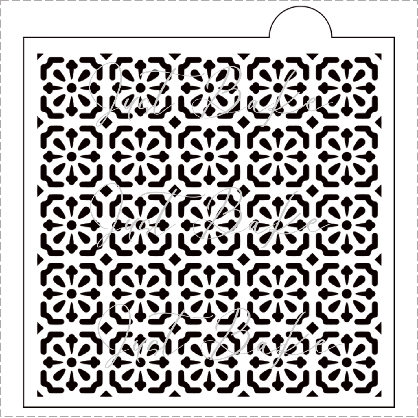 S0108 - MOROCCAN PATTERN STENCIL
