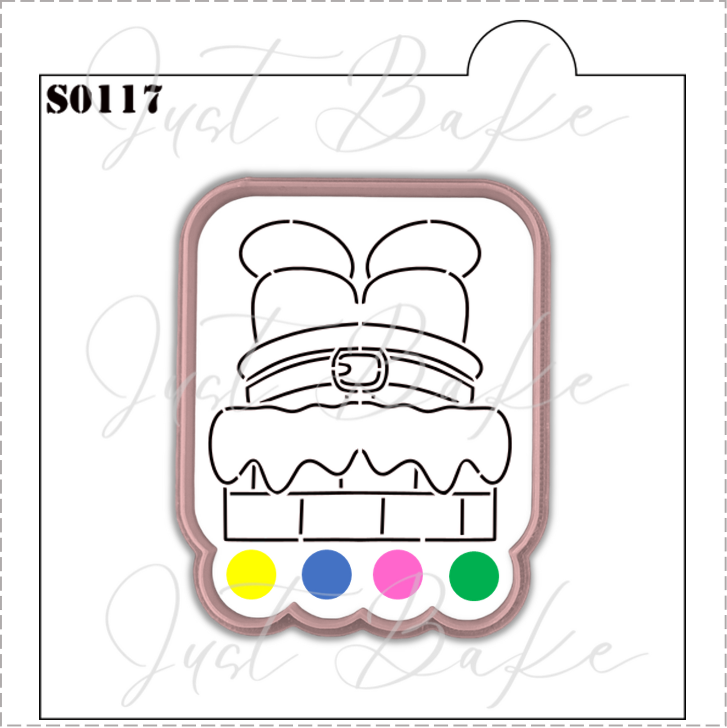 S0117 - SANTA PYO STENCIL