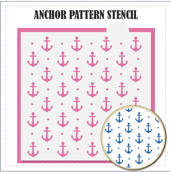 S100 - ANCHOR PATTERN STENCIL