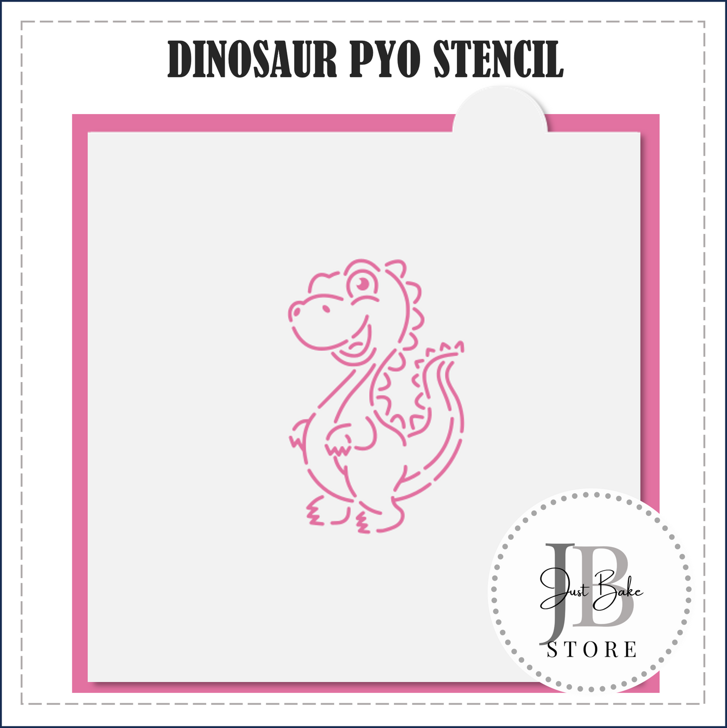 S105 - DINOSAUR PYO STENCIL