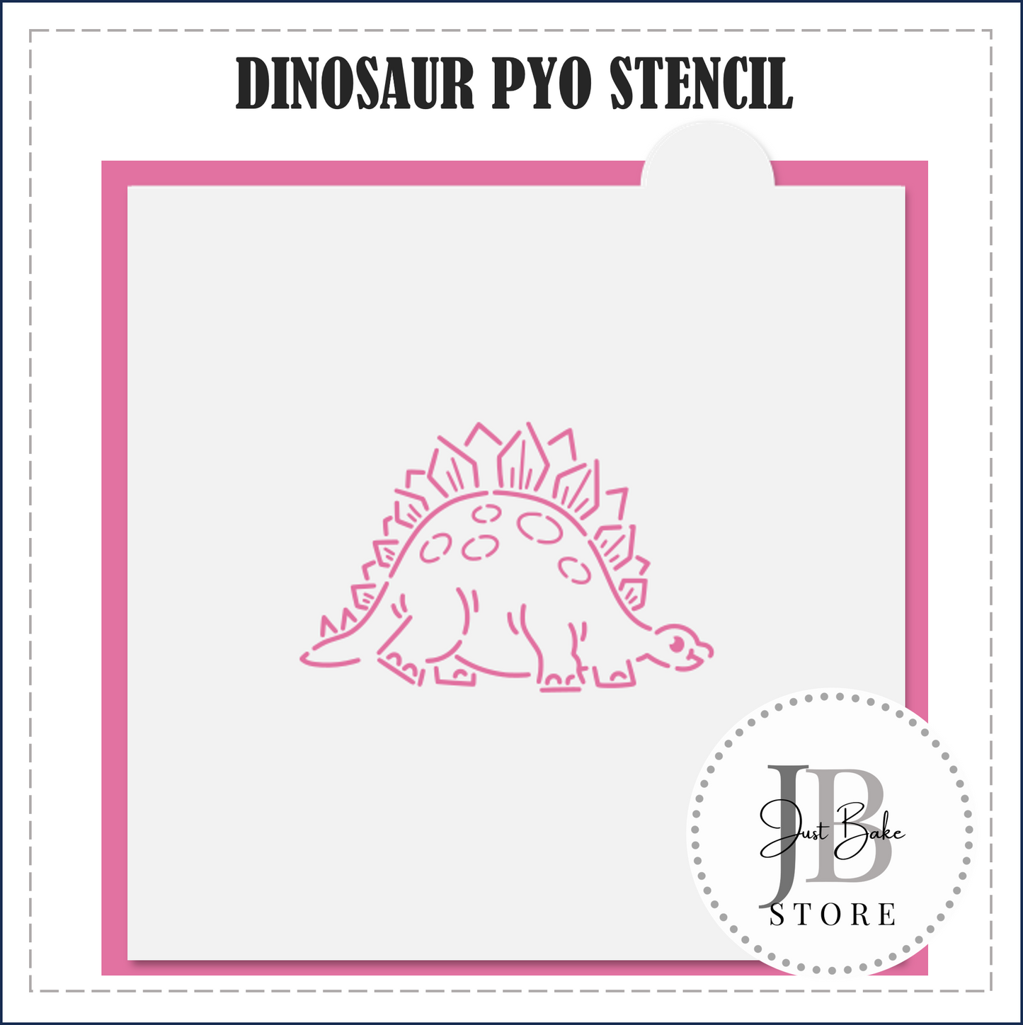 S108 - DINOSAUR PYO STENCIL