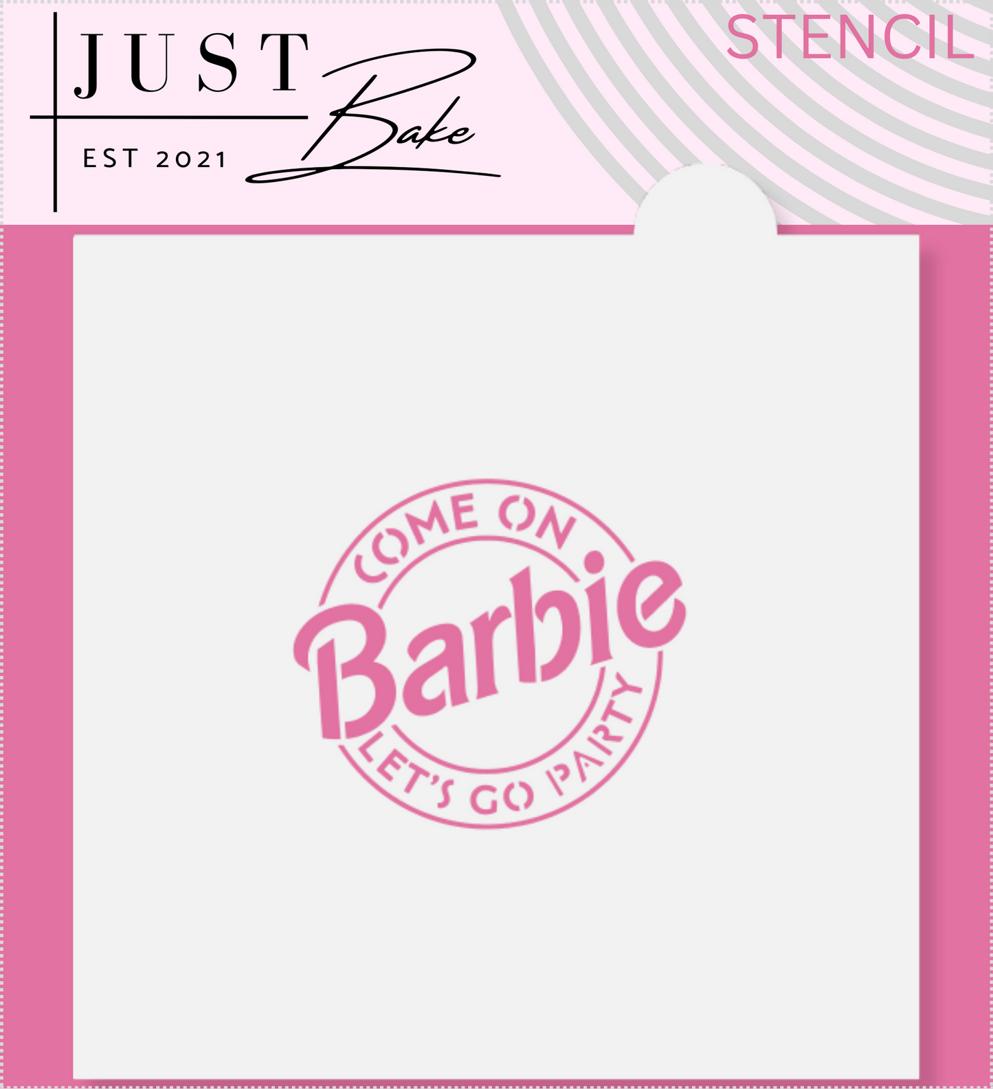 S13 - BARBIE PYO STENCIL