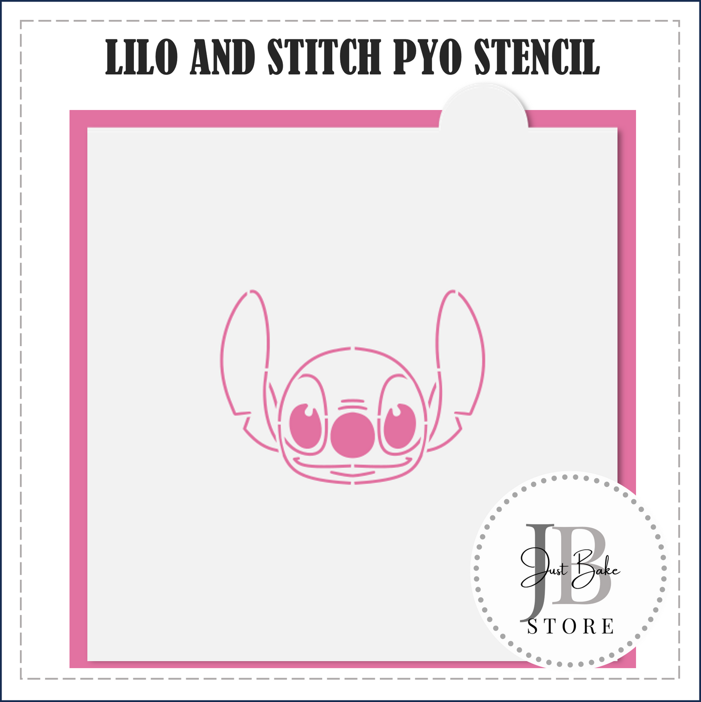 S131 - LILO AND STITCH PYO STENCIL