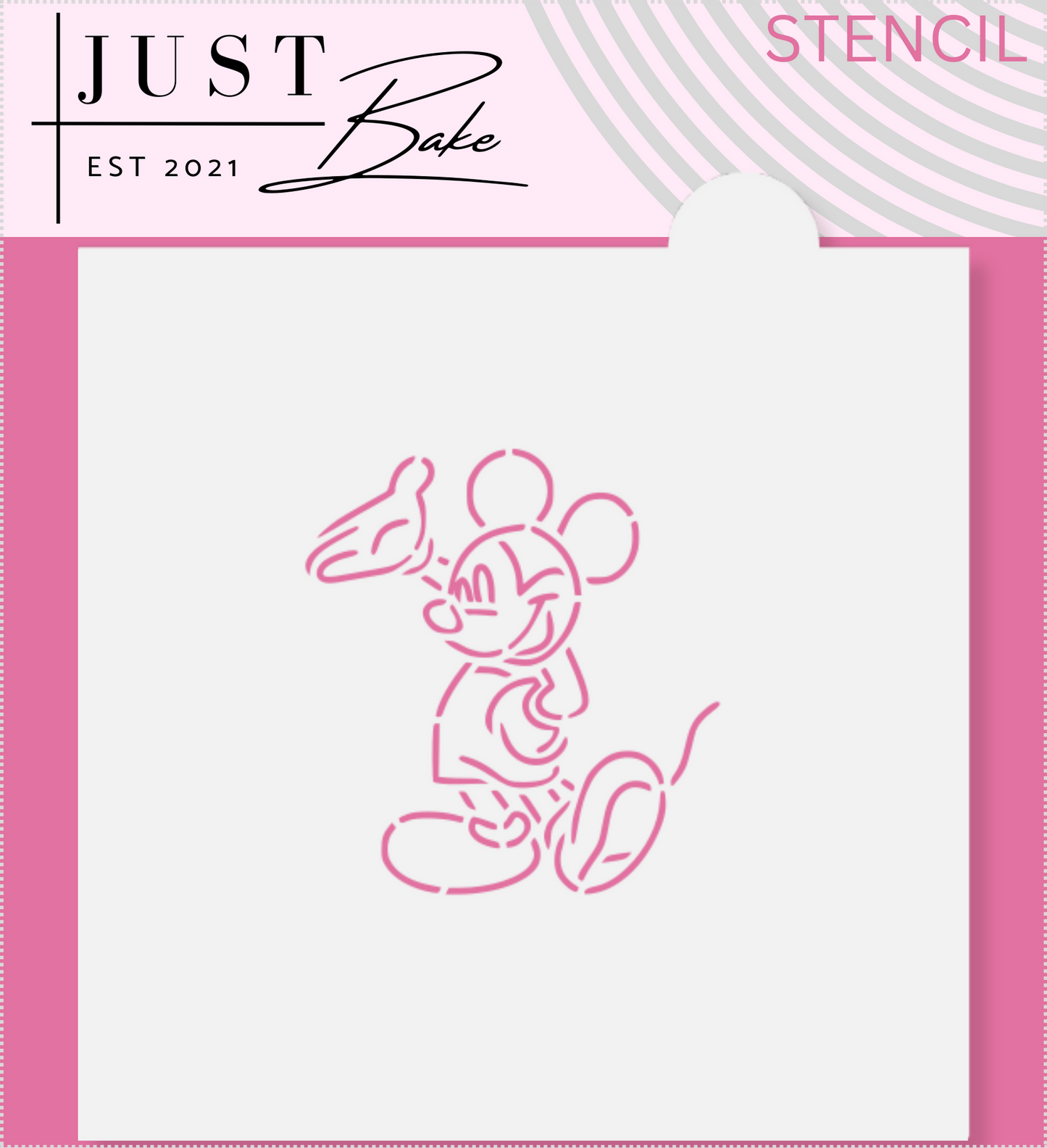 S22 - MICKEY MOUSE PYO STENCIL