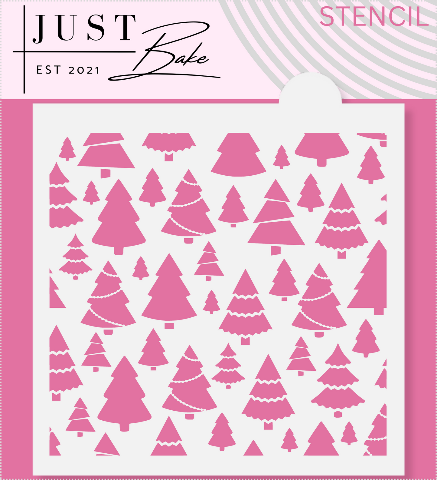 S24 - CHRISTMAS TREE STENCIL