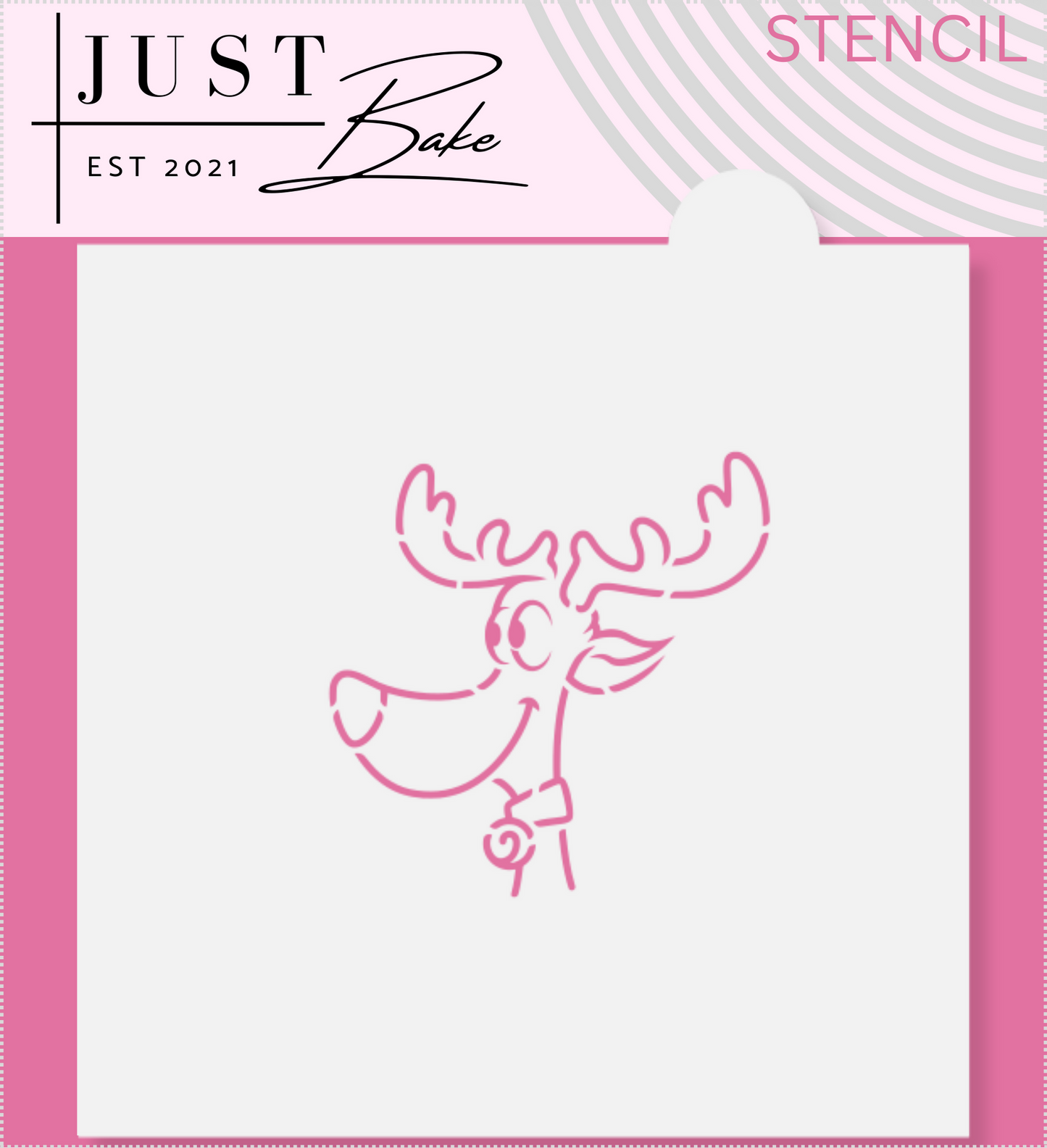 S42 - REINDEER PYO STENCIL