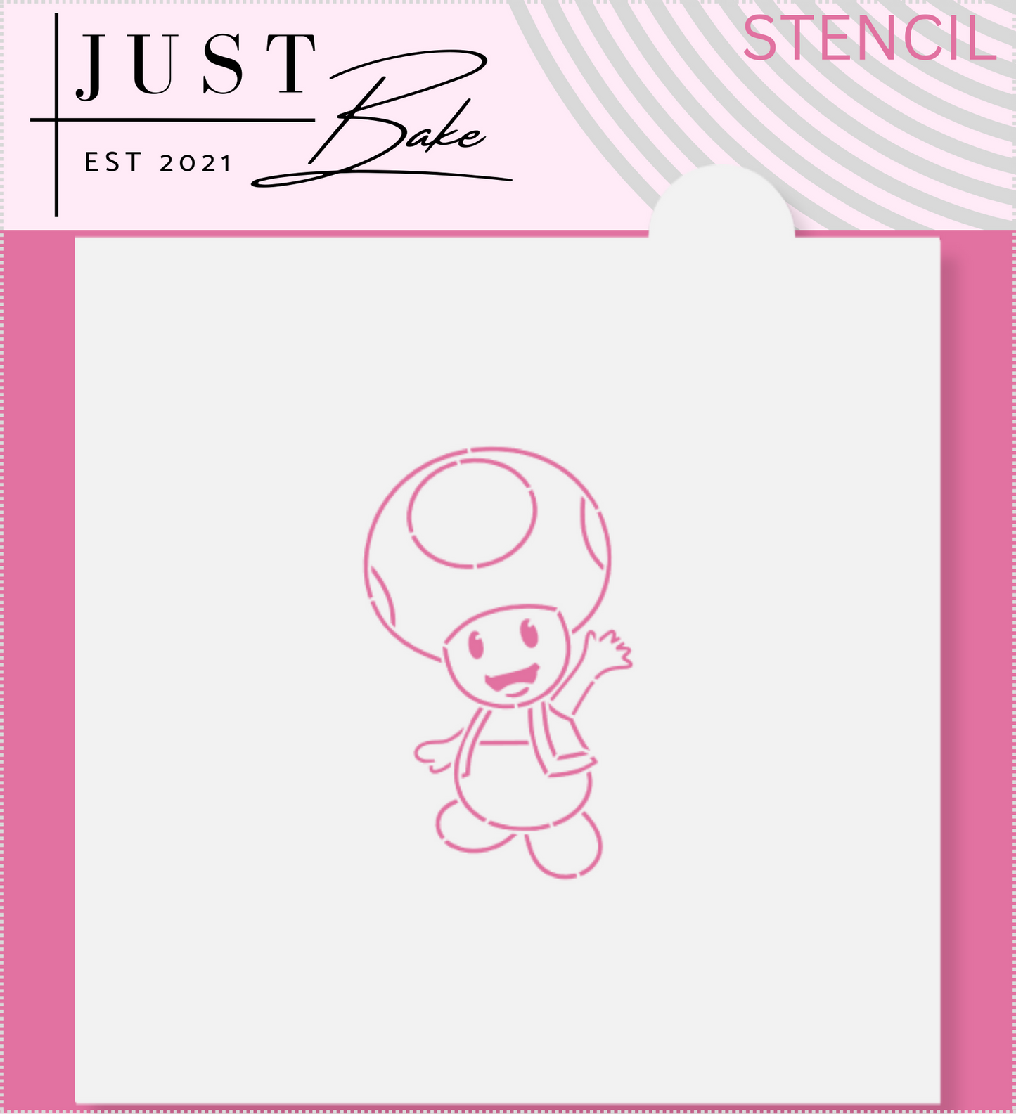 S55 - SUPER MARIO PYO STENCIL