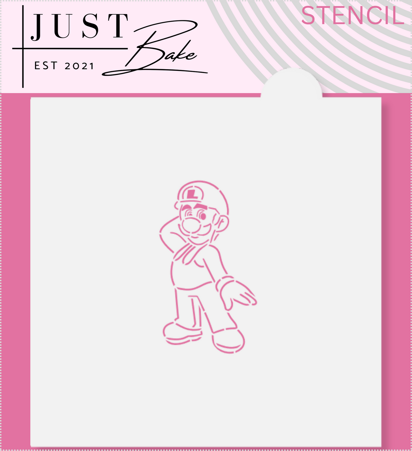 S58 - SUPER MARIO PYO STENCIL