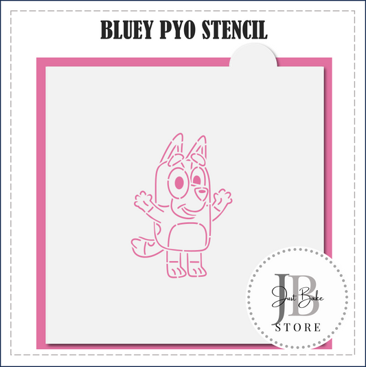 S89 - BLUEY 1 PYO STENCIL