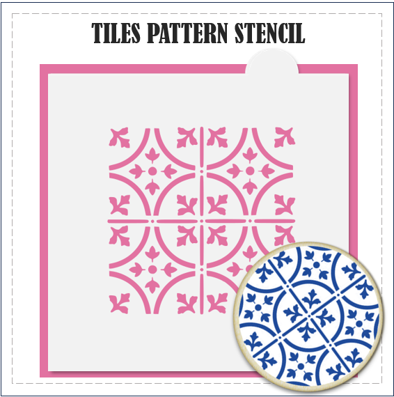 S97 - TILE PATTERN STENCIL