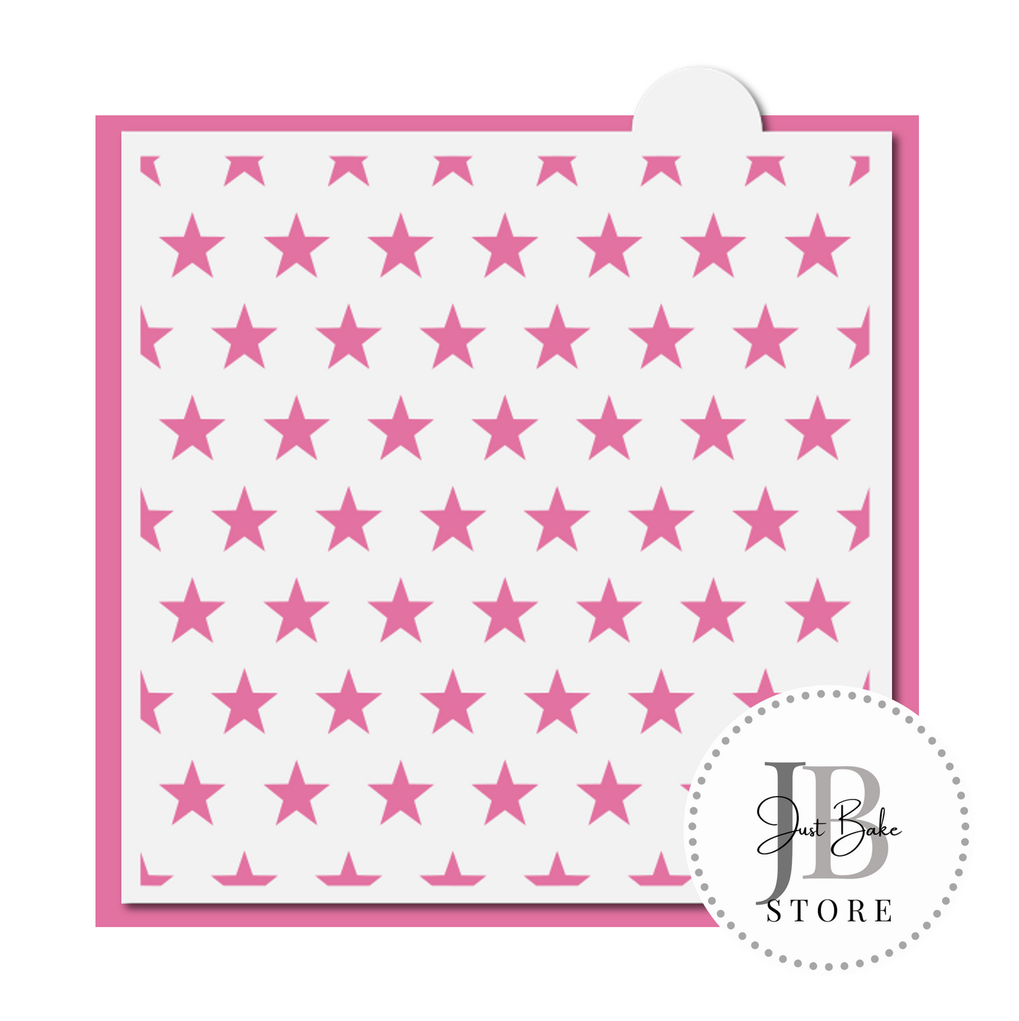 STENCIL0033 - Patterns - Stars Stencil