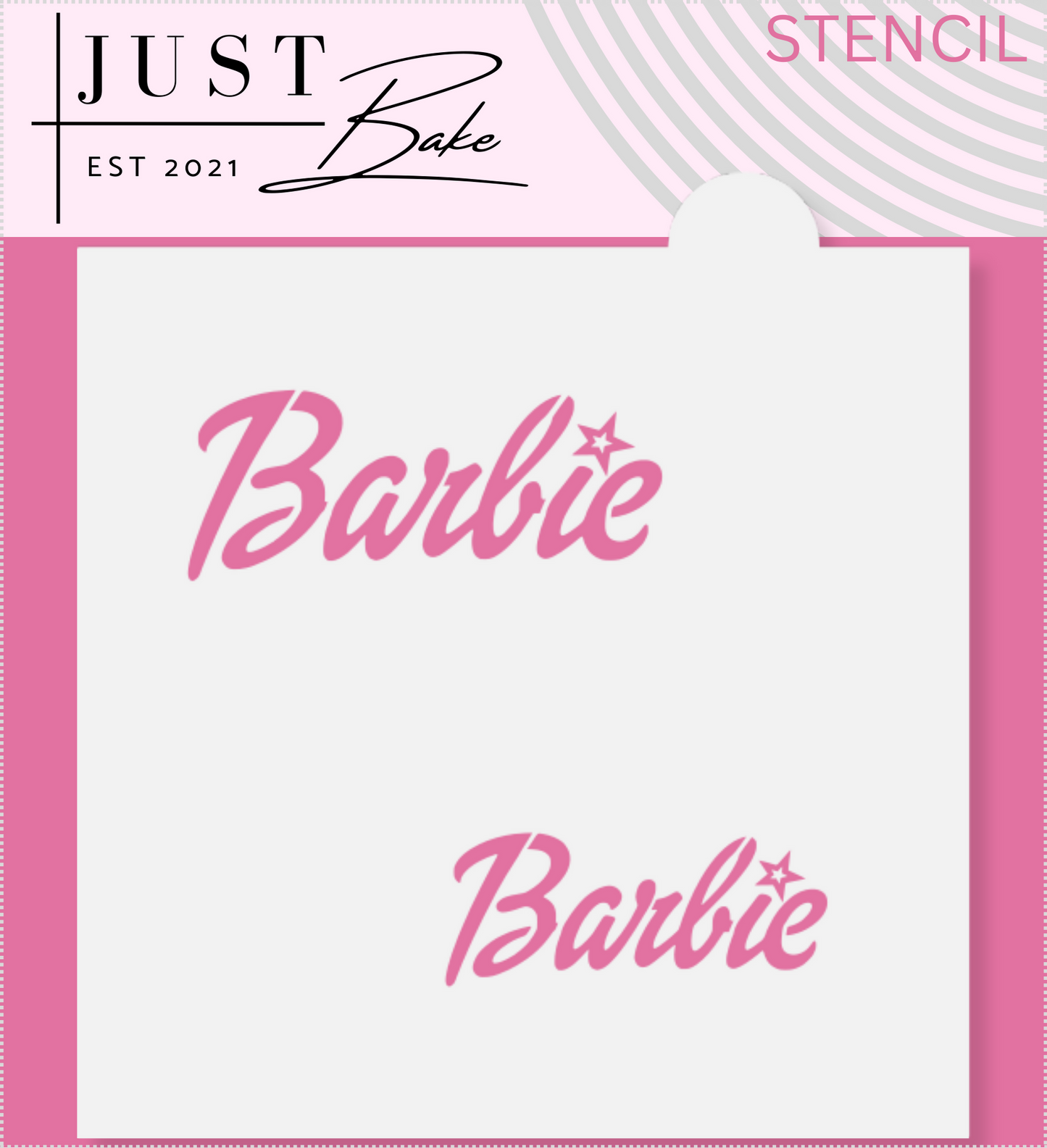 S17 - BARBIE STENCIL