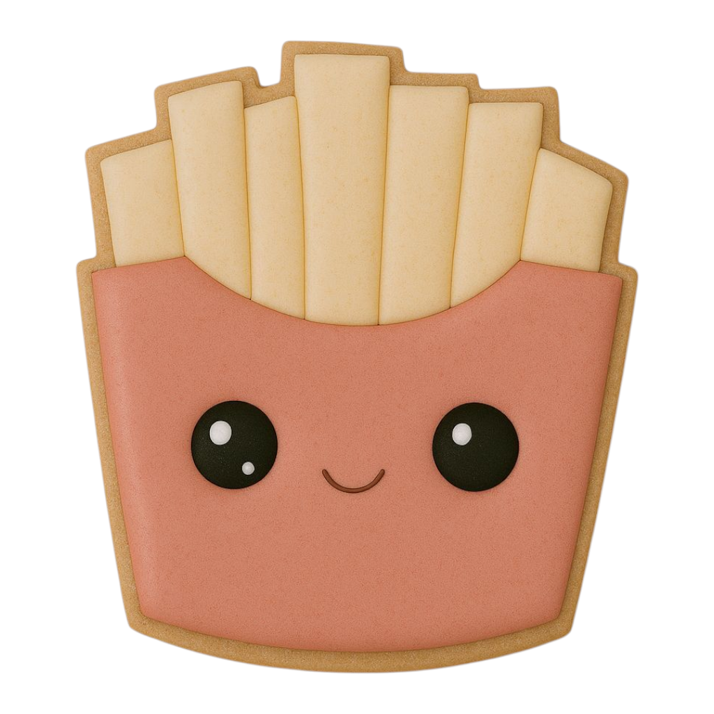 Burger & French Fries Cookie Cutter