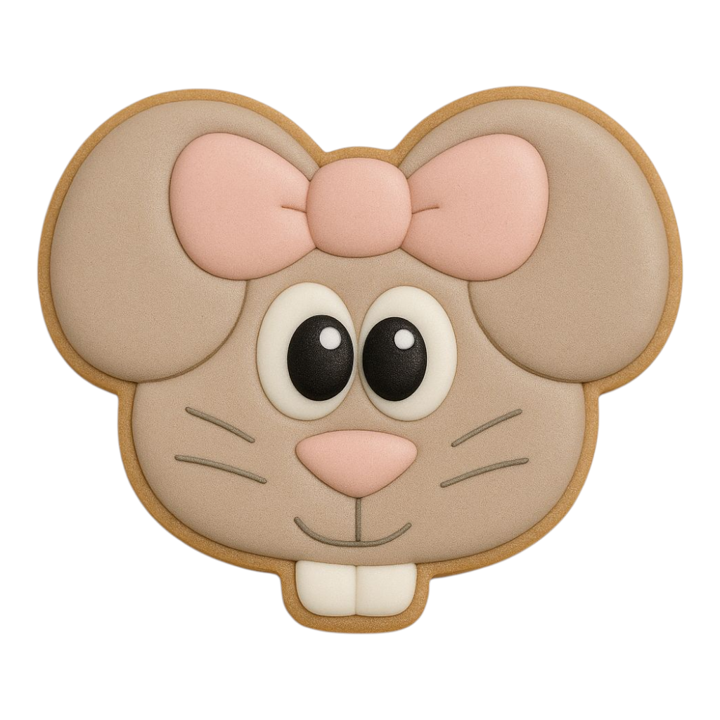 C0333 - Bunny Girl Face Cookie Cutter