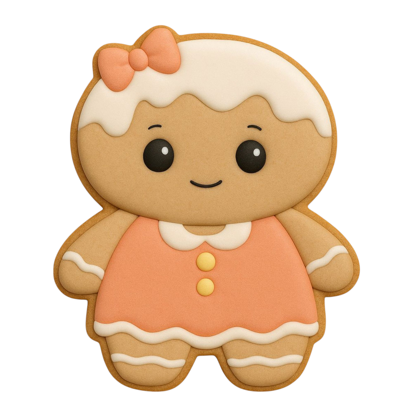C0107 - Gingerbread Girl Cookie Cutter