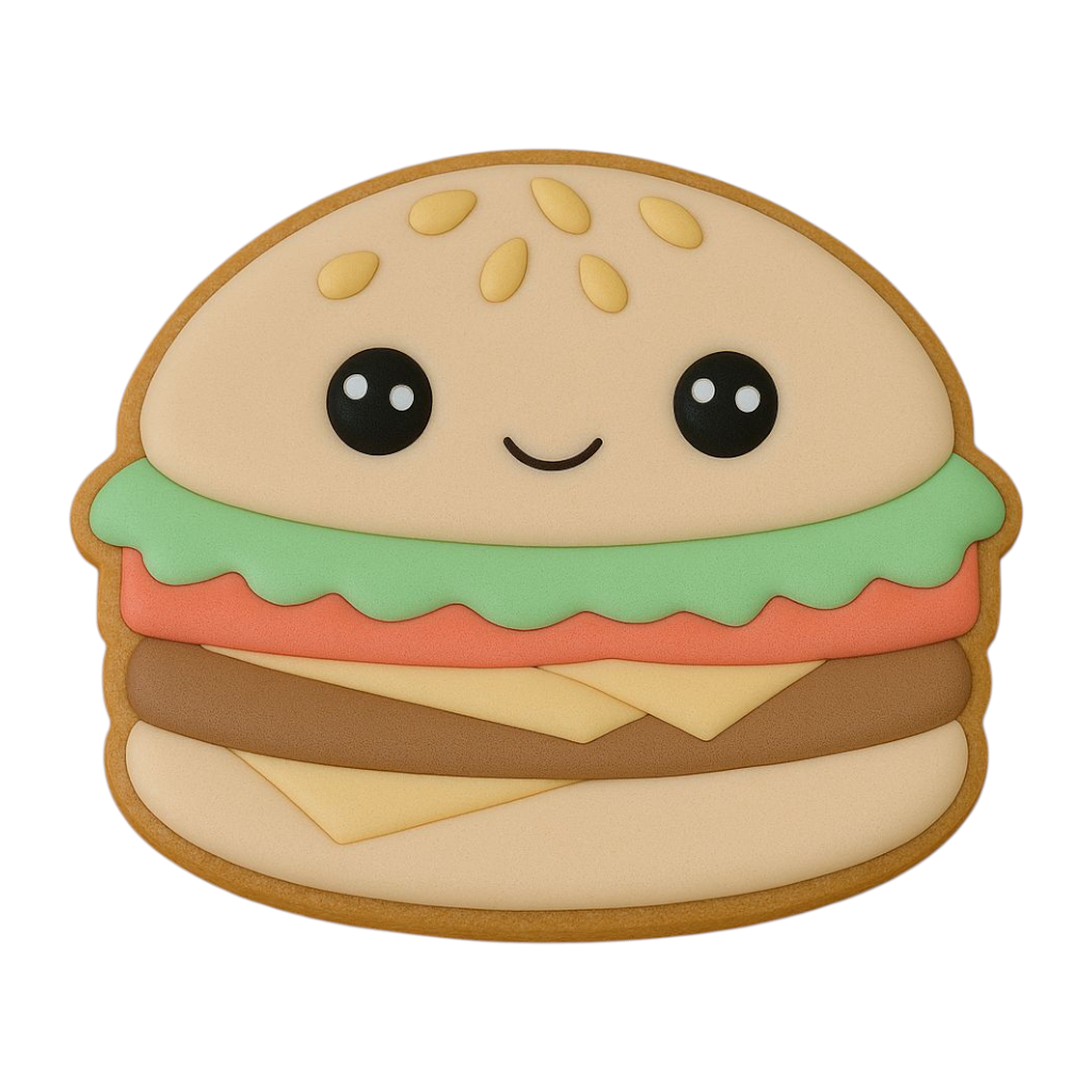 Burger & French Fries Cookie Cutter