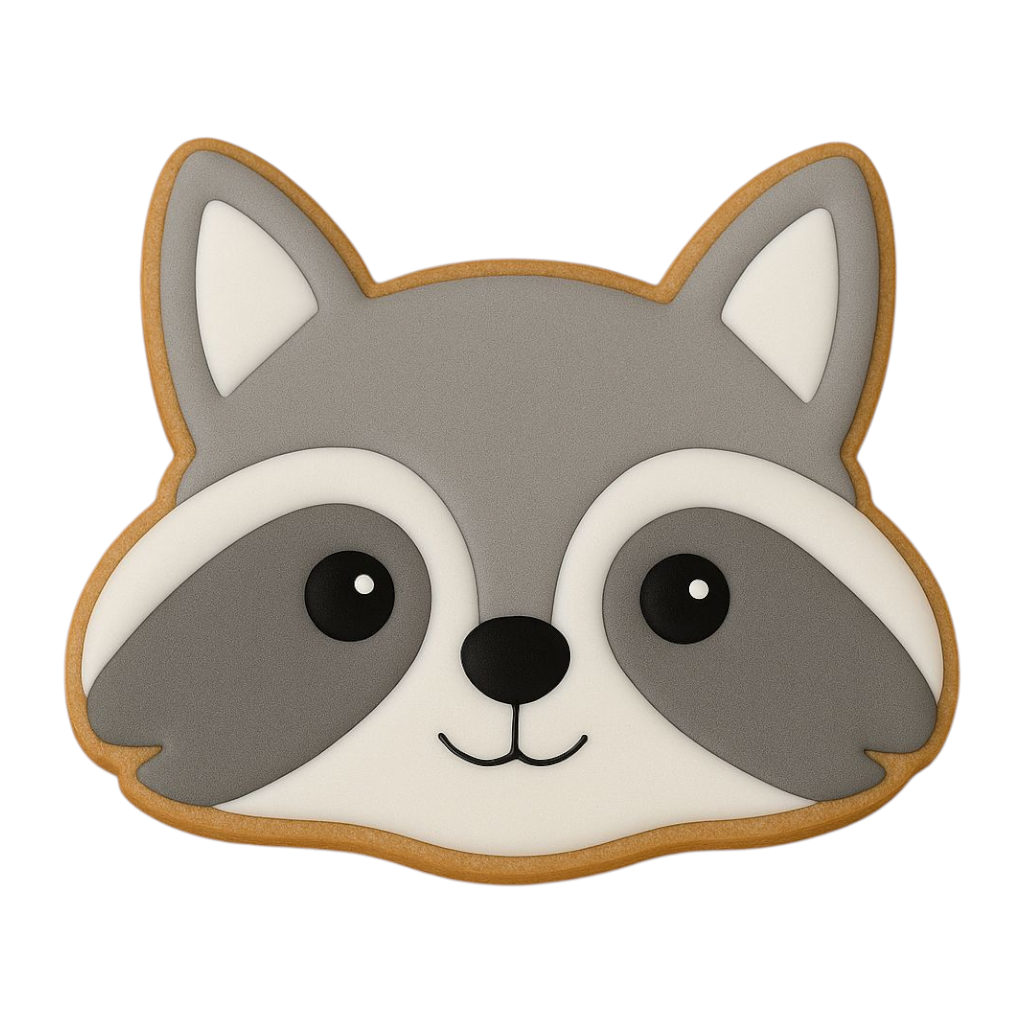 C0397 - Racoon Cookie Cutter