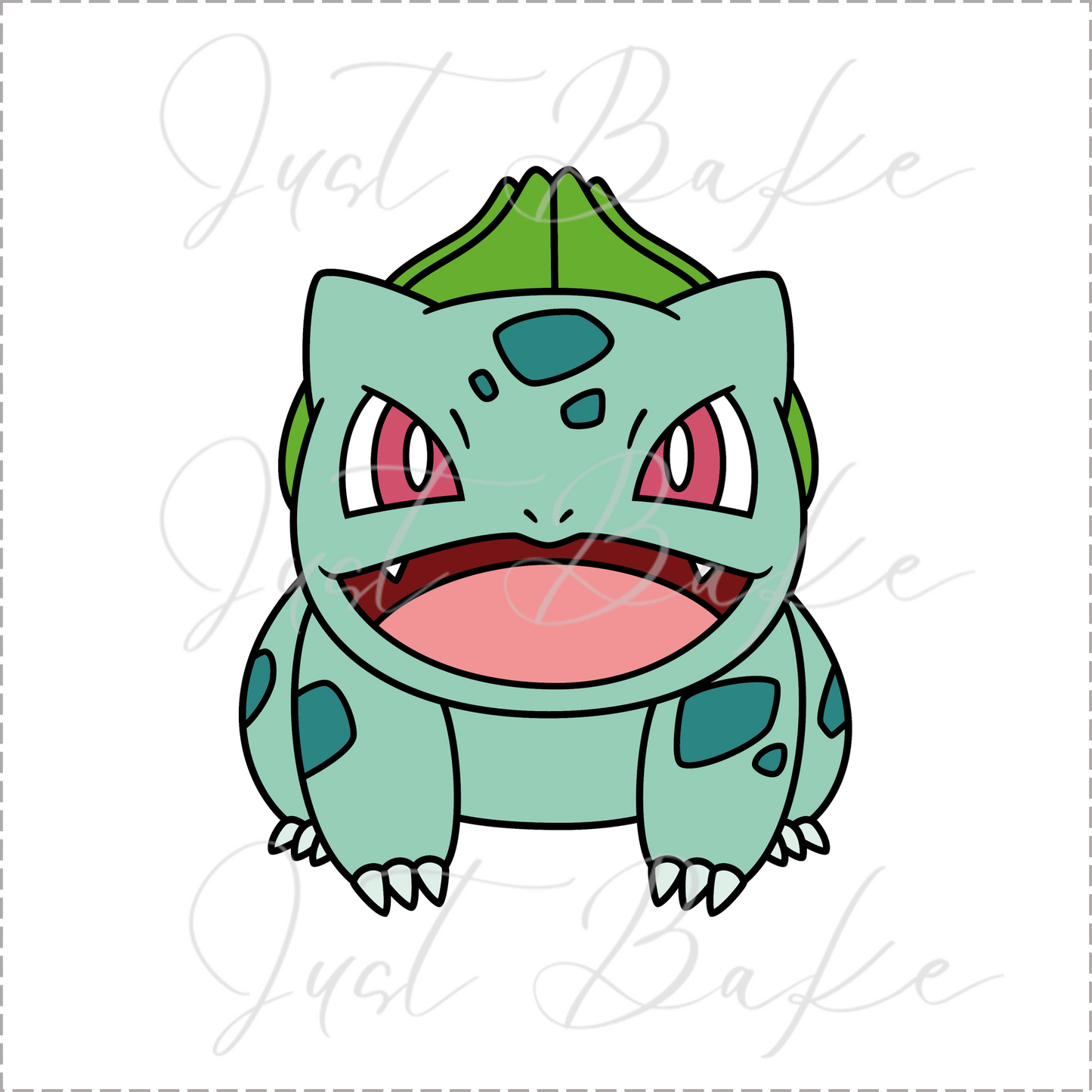 JBS0502 - Pokemon - Bulbasaur Cookie Cutter