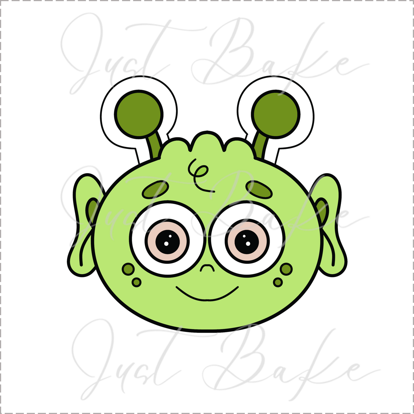 JBS0586 - Space Alien Cookie Cutter