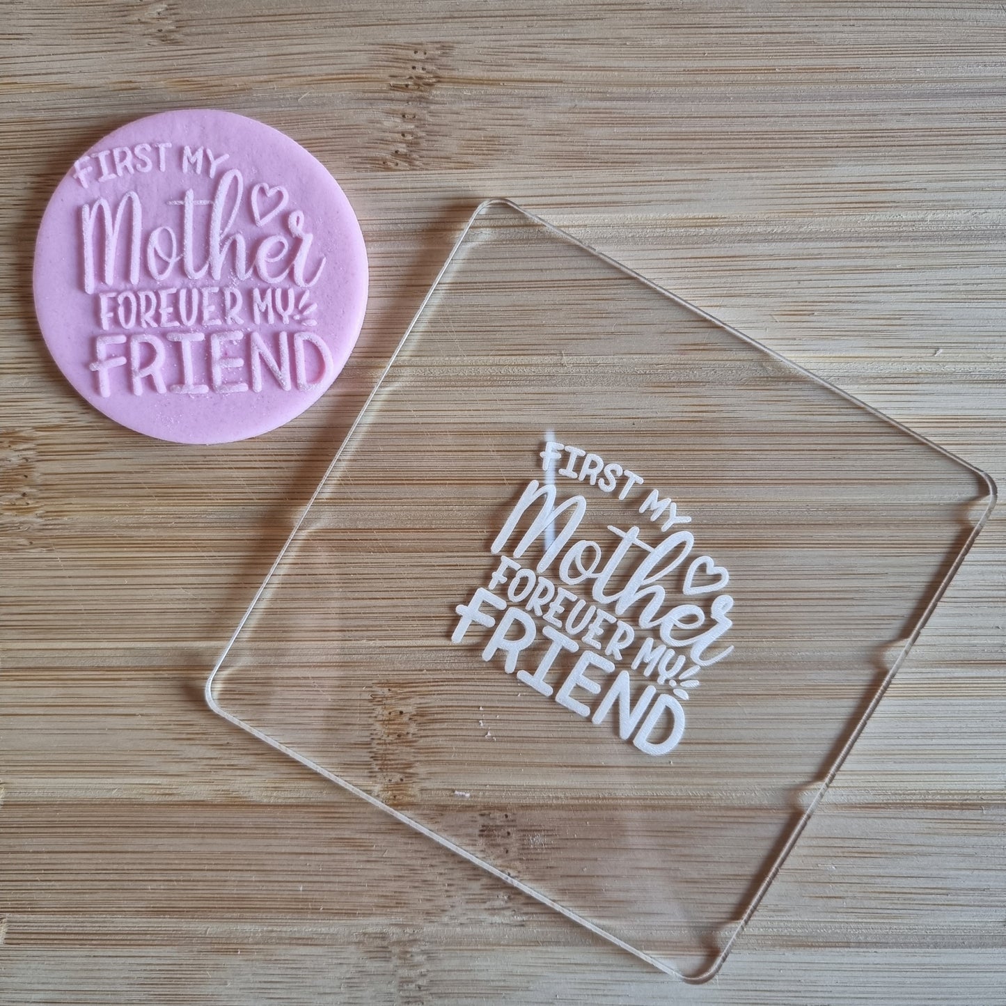 JBS0600 - FIRST MY MOTHER EMBOSSER