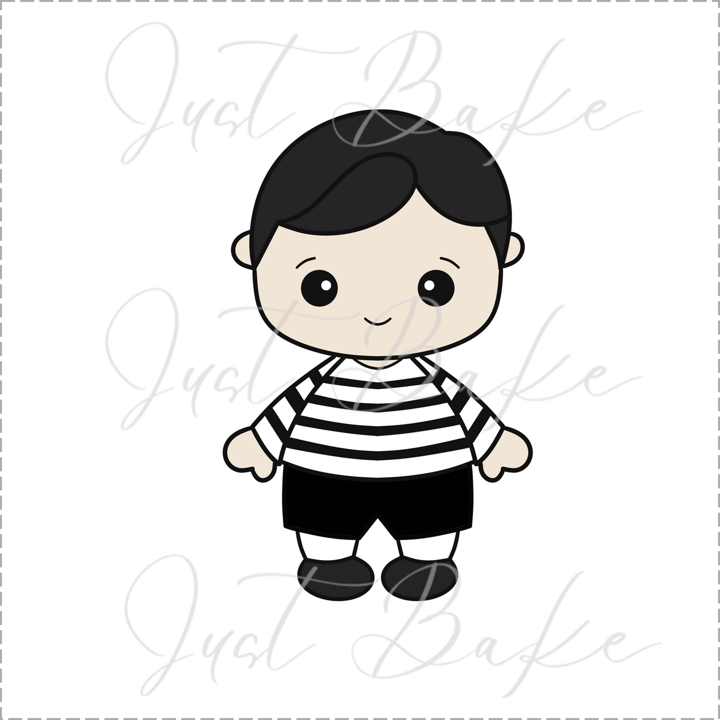 JBS0604 - Wednesday Character Cookie Cutter