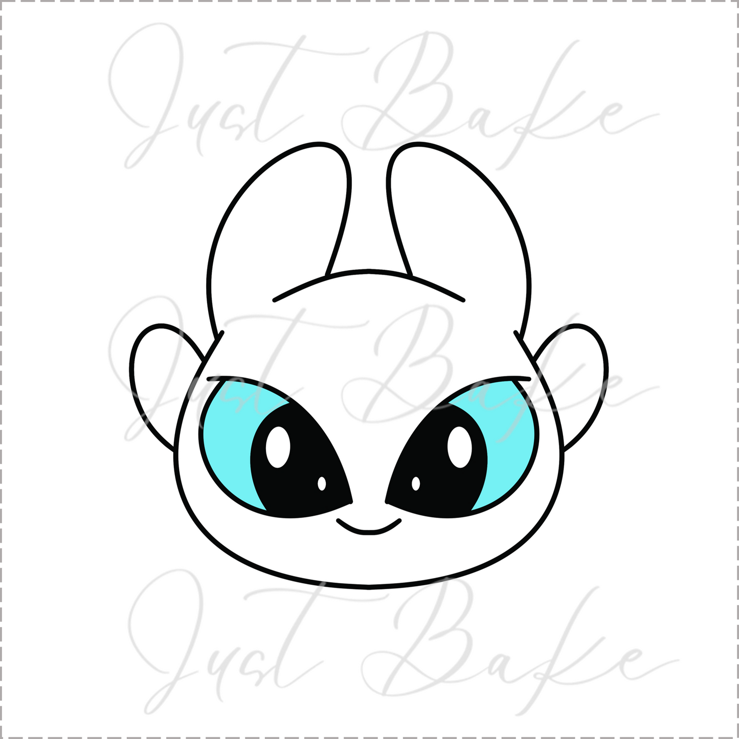 JBS0637 - HOW TO TRAIN YOUR DRAGON - LIGHT FURY COOKIE CUTTER