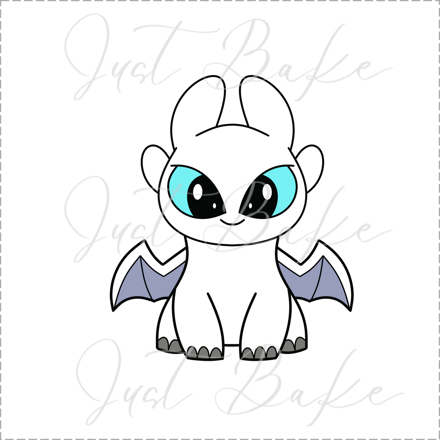 JBS0638 - HOW TO TRAIN YOUR DRAGON - LIGHT FURY COOKIE CUTTER