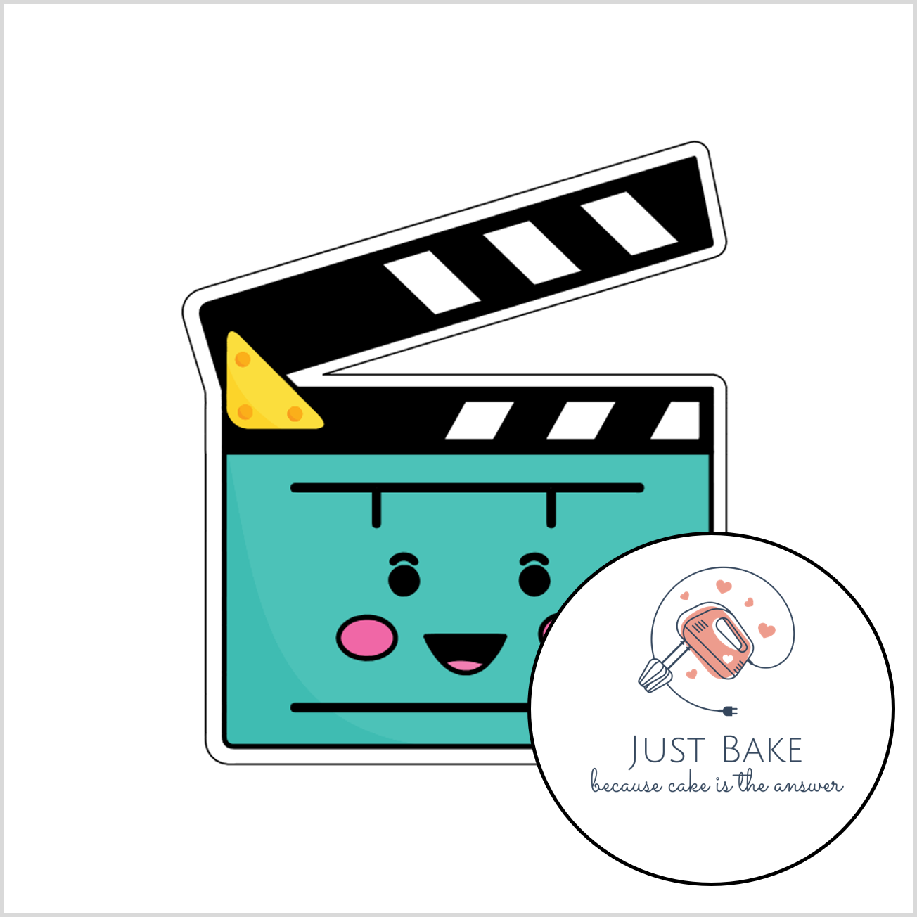 Movie - Clapperboard - Cookie Cutter