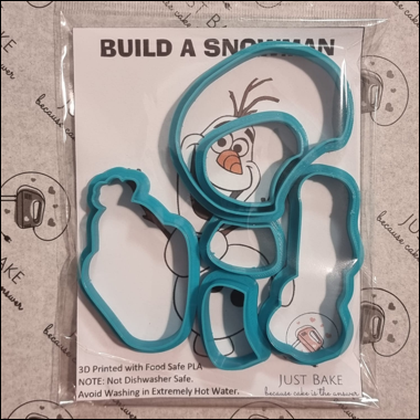 Frozen - Olaf - BYO Snowman - Cookie Cutter