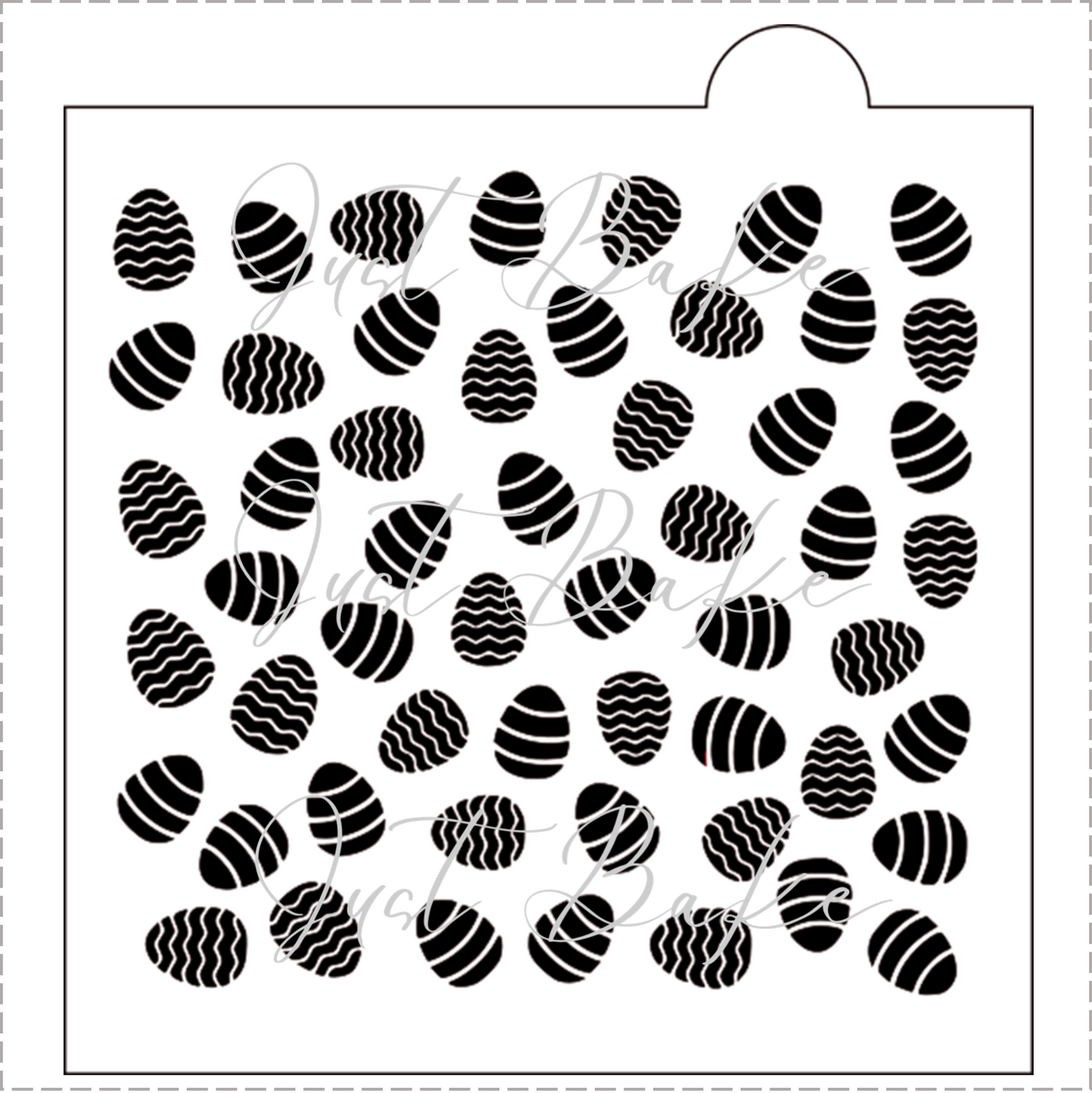 S0028 - Easter Egg Stencil