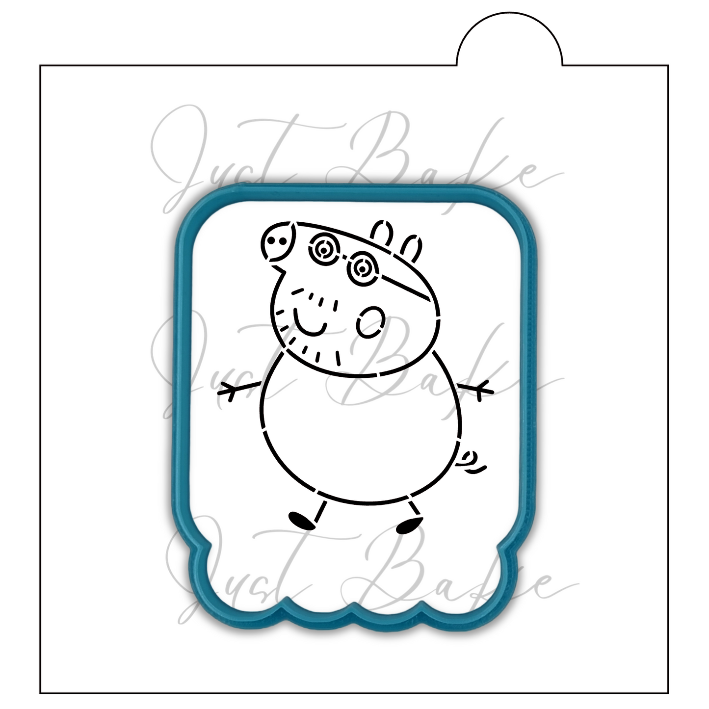 S0037 - Peppa Pig Stencil