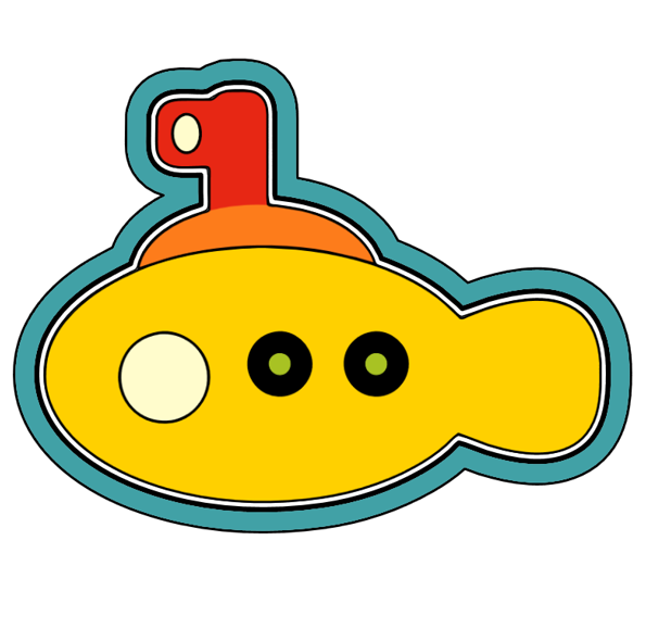 Submarine Cookie Cutter