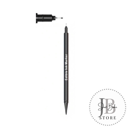 00031 – 1 Piece Black Edible Marker/Pen - Fine Tip on One Side