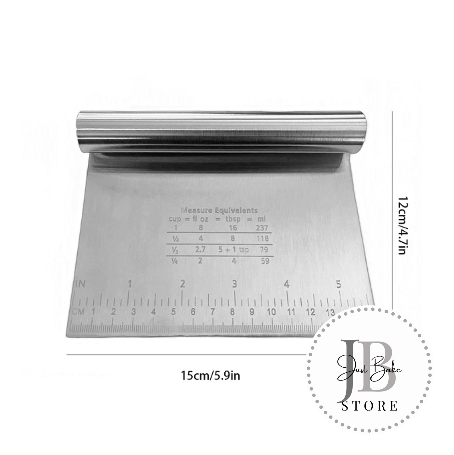 00060 – 15cm x 12cm Cake Scraper