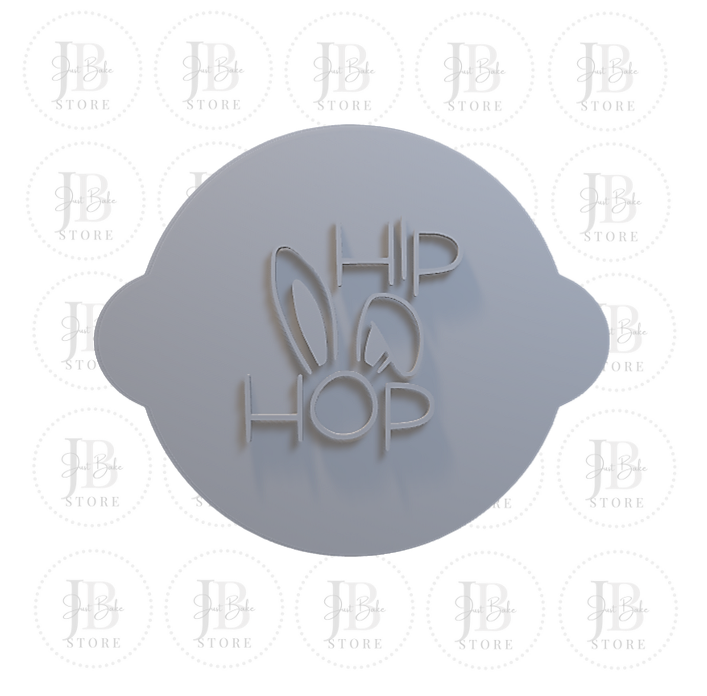 00121 - Hip Hop Fondant Stamp