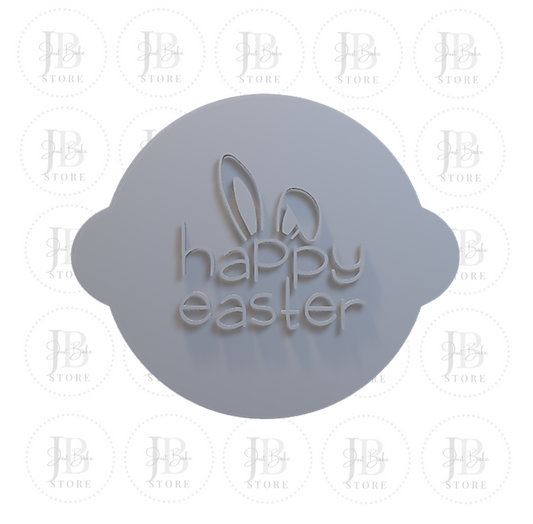 00122 - Happy Easter Fondant Stamp