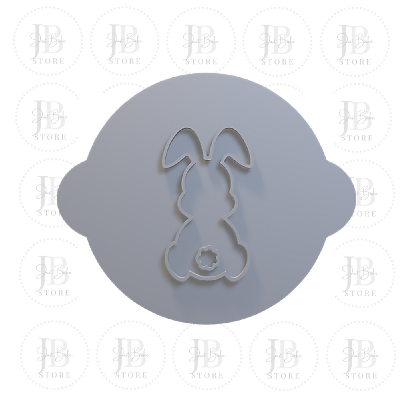 00124 - Bunny Fondant Stamp