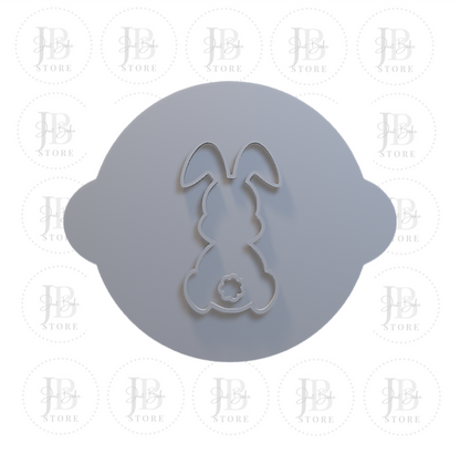 00124 - Bunny Fondant Stamp