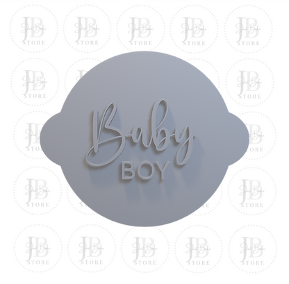 00126 - Baby Boy Fondant Stamp