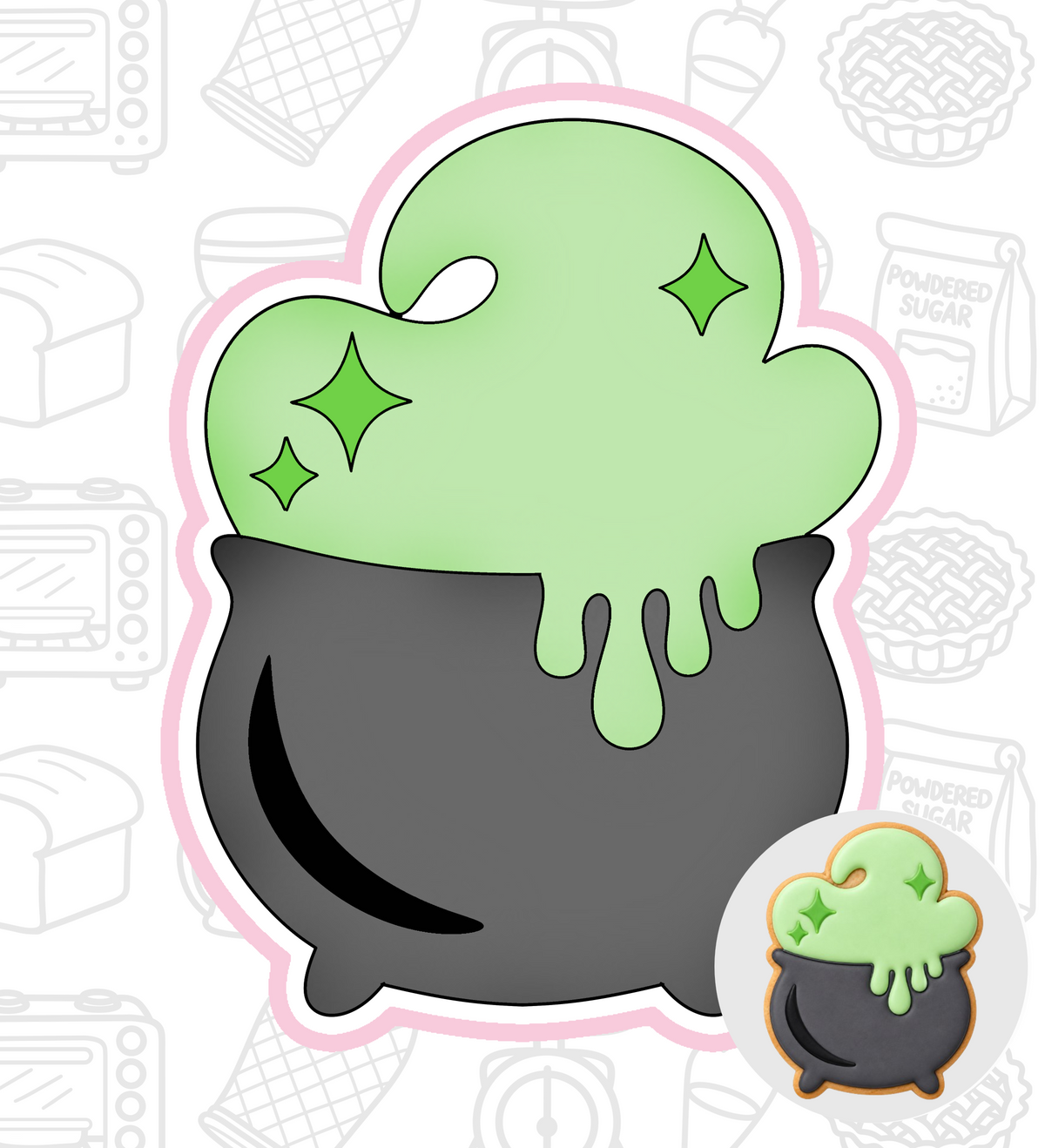 1029. Cauldron Cookie Cutter
