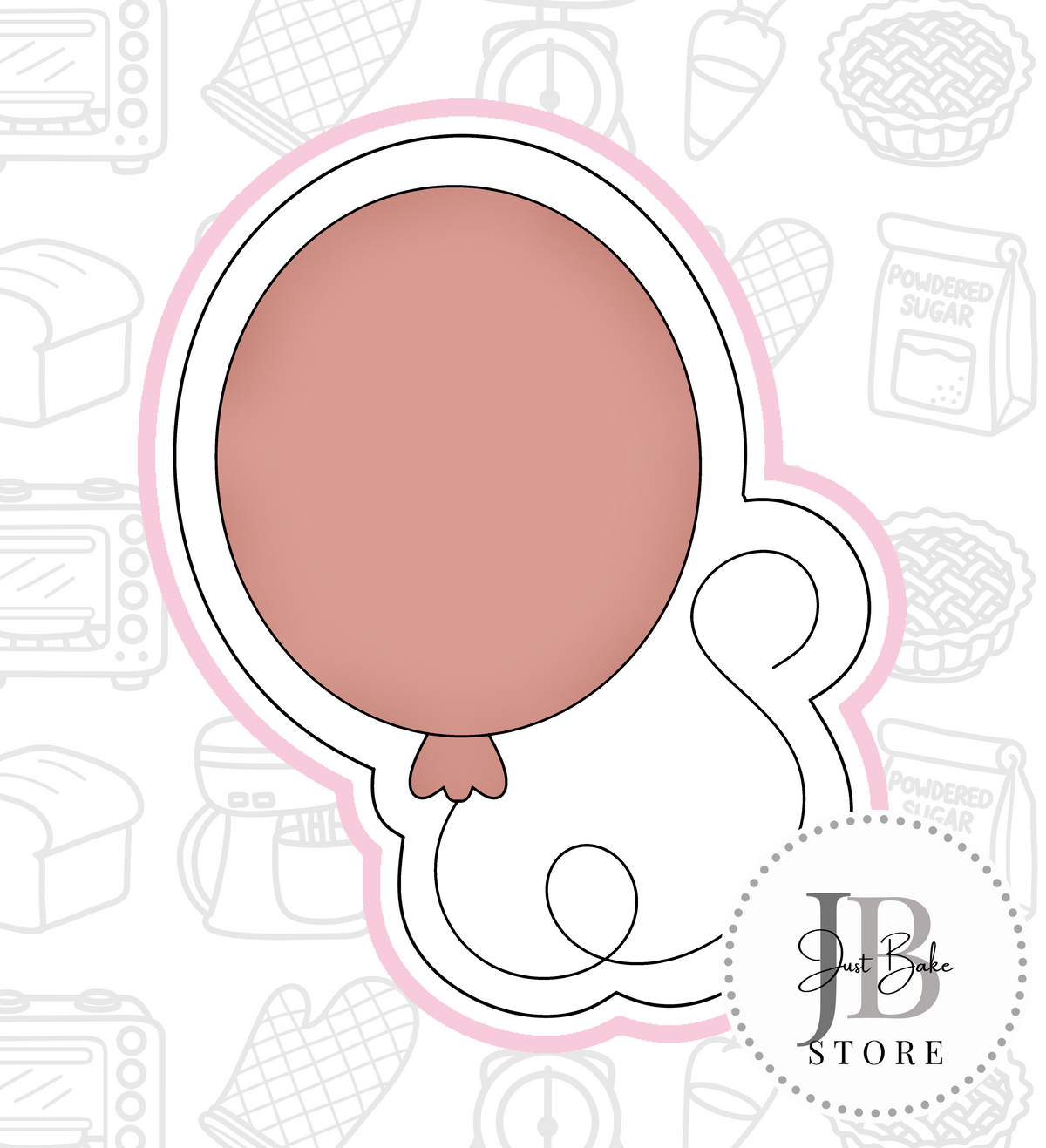 1031. Balloon Cookie Cutter
