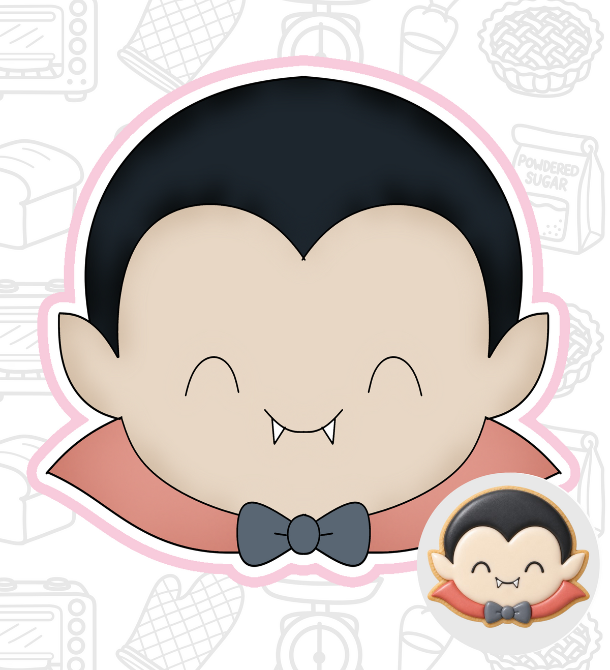 1036. Dracula Cookie Cutter