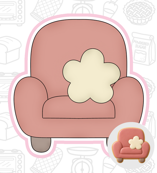 1062. Sofa Cookie Cutter