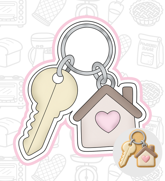 1067. Keyring Cookie Cutter