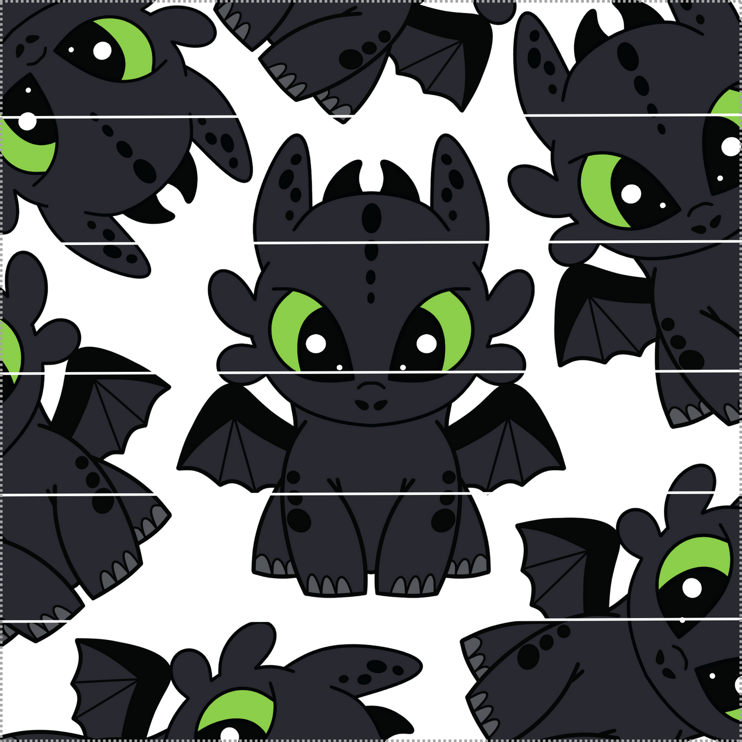 111 - HOW TO TRAIN YOUR DRAGON - TOOTHLESS COOKIE CUTTER