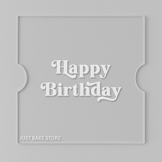 114. Happy Birthday Debosser