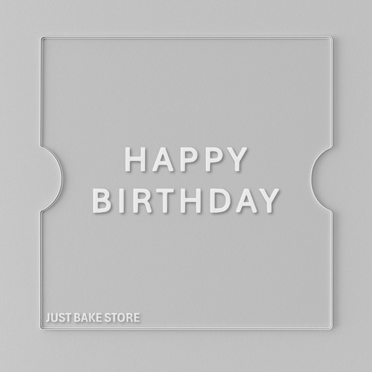 115. Happy Birthday Debosser